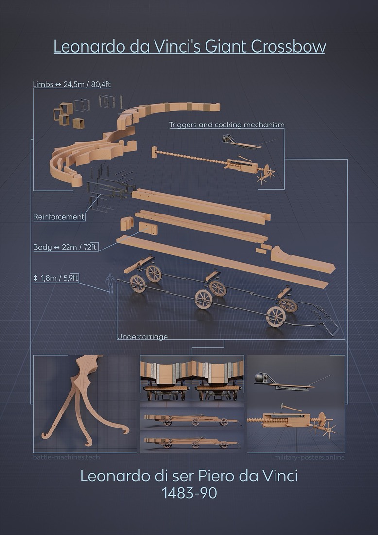 Leonardo — The giant crossbow
