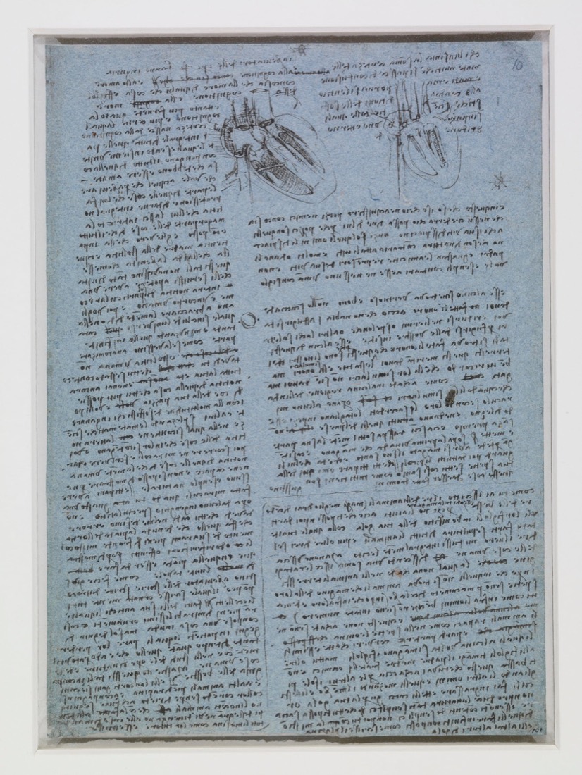 Leonardo — Studies of the heart