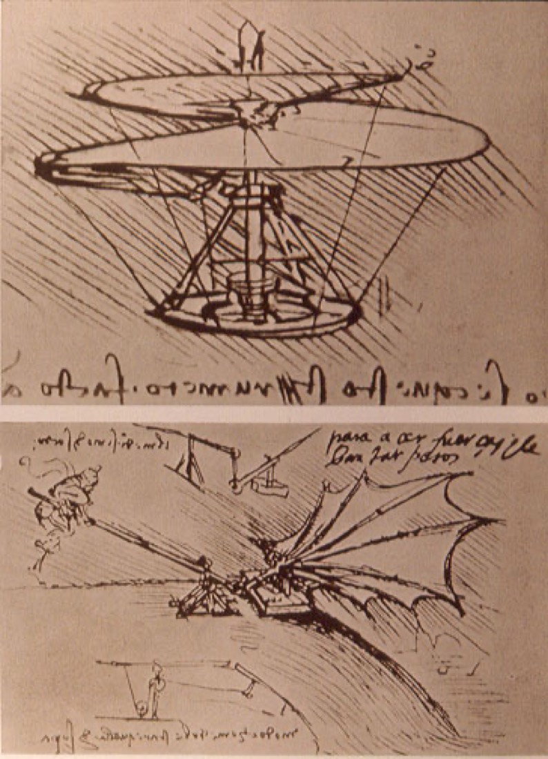 Leonardo — The aerial screw
